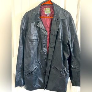 Leather Diesel jacket